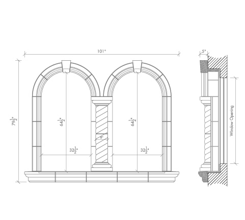 Alkusari Stone: Window Surrounds